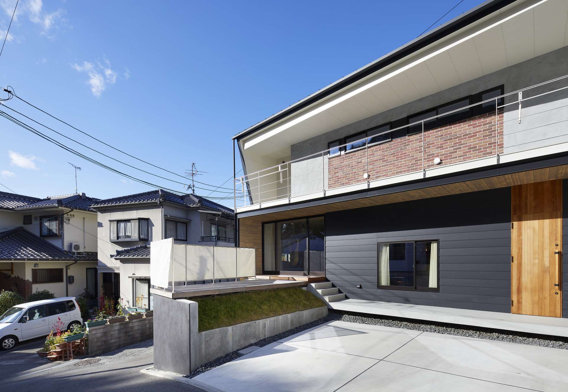 注文住宅のおしゃれな外観デザインについて_東広島でおしゃれな新築の注文住宅、リノベーションなどデザイン住宅の住宅設計はasazu design office
