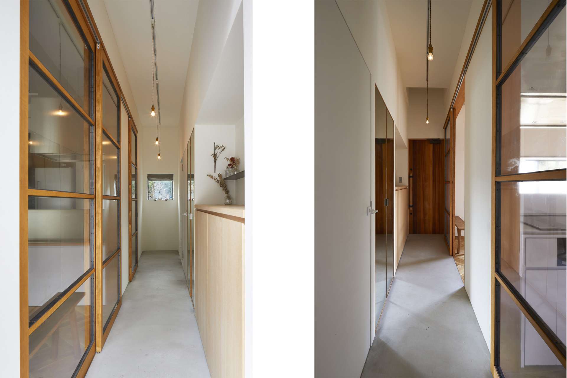 エントランスのかっこいいデザインとは_広島市のおしゃれな注文住宅の施工事例