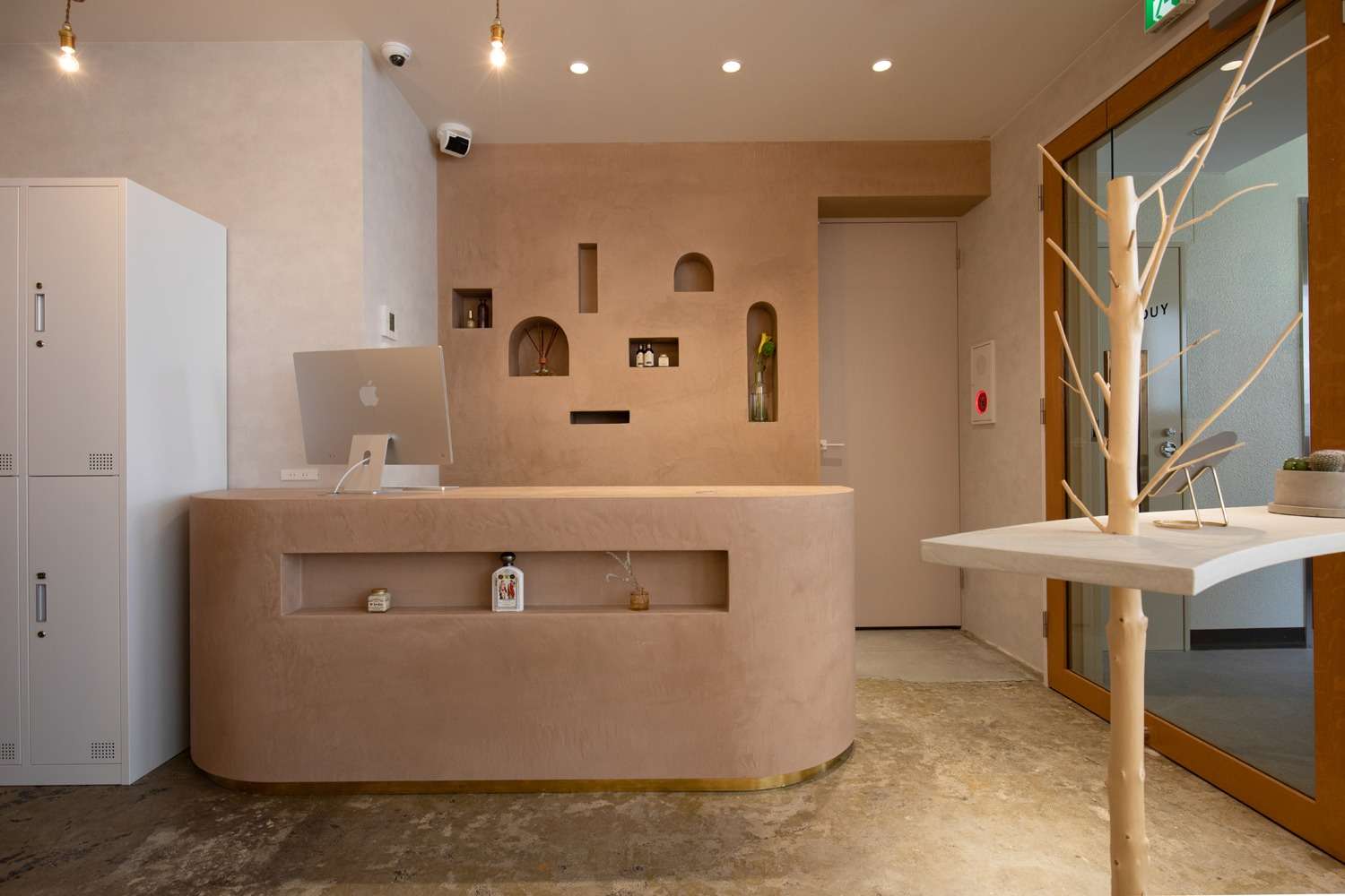 広島でおしゃれな居心地の良い美容室の設計、デザインはasazu design office